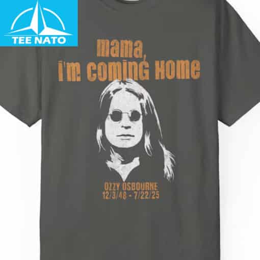 Ozzy Osbourne Mama I'm Coming Home Vintage Inspired Shirt - Image 2