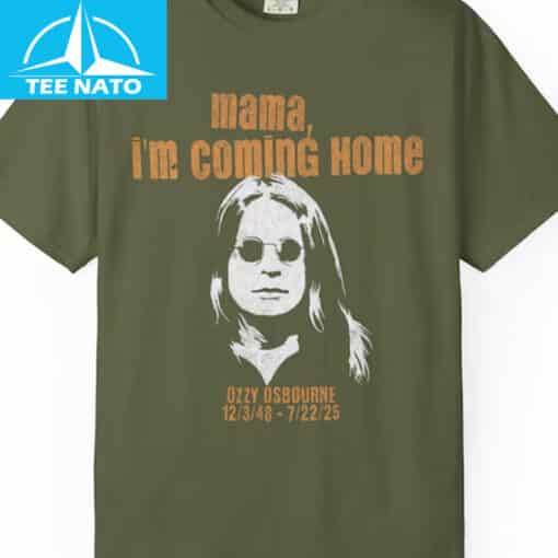 Ozzy Osbourne Mama I'm Coming Home Vintage Inspired Shirt - Image 3