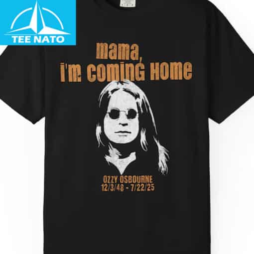 Ozzy Osbourne Mama I'm Coming Home Vintage Inspired Shirt - Image 4