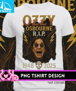 Ozzy Osbourne Memorial 1948-2025 Shirt