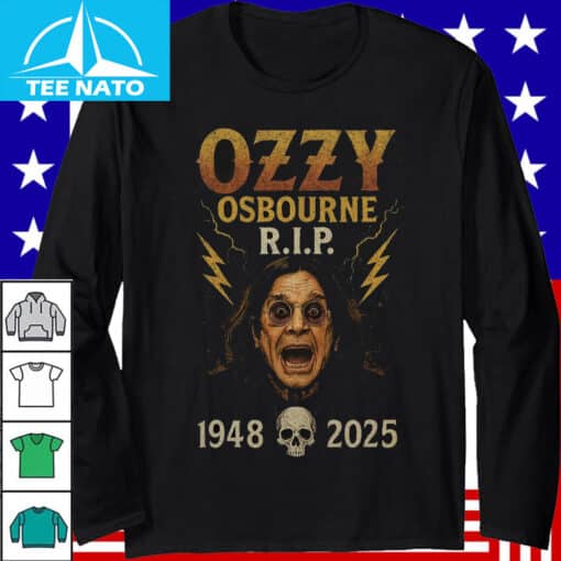 Ozzy Osbourne Memorial 1948-2025 Shirt - Image 4