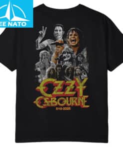 Ozzy Osbourne Memorial 1948 2025 Vintage Tribute Shirt