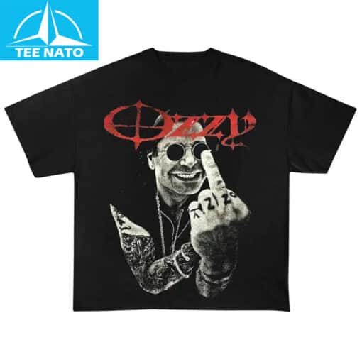 Ozzy Osbourne Middle Finger Shirt - Image 9