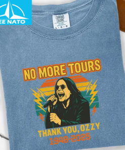 Ozzy Osbourne No More Tours 1948–2025 Tribute Shirt