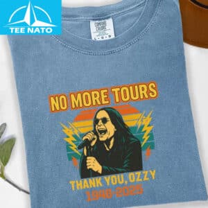 Ozzy Osbourne No More Tours 1948–2025 Tribute Shirt