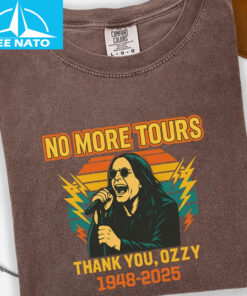 Ozzy Osbourne No More Tours 1948–2025 Tribute Shirt3
