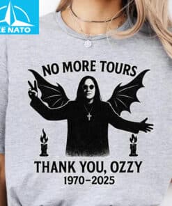 Ozzy Osbourne No More Tours Shirt3