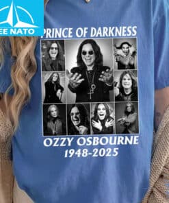 Ozzy Osbourne Prince of Darkness 1948 2025 Black Sabbath Shirt2