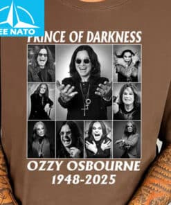 Ozzy Osbourne Prince of Darkness 1948 2025 Black Sabbath Shirt4