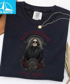 Ozzy Osbourne Prince of Darkness 1948 2025 Memorial Shirt 2