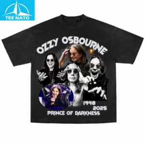 Ozzy Osbourne Prince of Darkness 1948 2025 Photo Collage Shirt 1