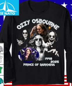 Ozzy Osbourne Prince of Darkness 1948 2025 Photo Collage Shirt2 1
