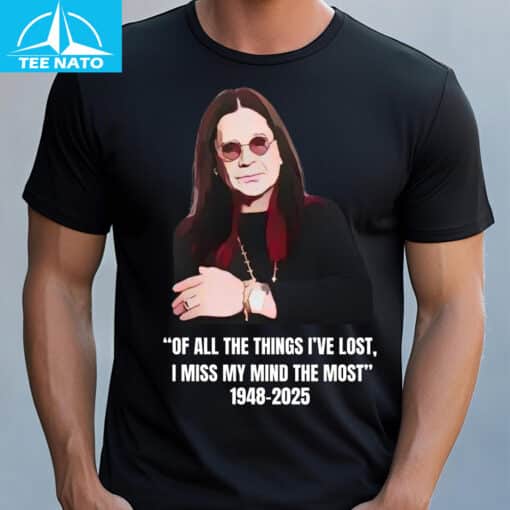 Ozzy Osbourne Quote Shirt - Image 3