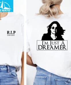 Ozzy Osbourne R.I.P. 1948 2025 Memorial Back Print Shirt2