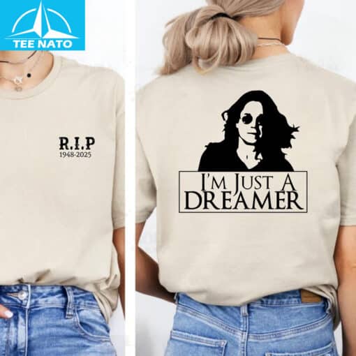 Ozzy Osbourne R.I.P. 1948-2025 Memorial Back Print Shirt - Image 3