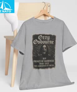 Ozzy Osbourne RIP Prince of Darkness 1948 2025 Godfather of Metal Shirt3
