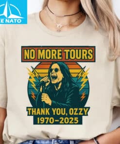 Ozzy Osbourne Retro Rock Legend 1970–2025 Shirt2