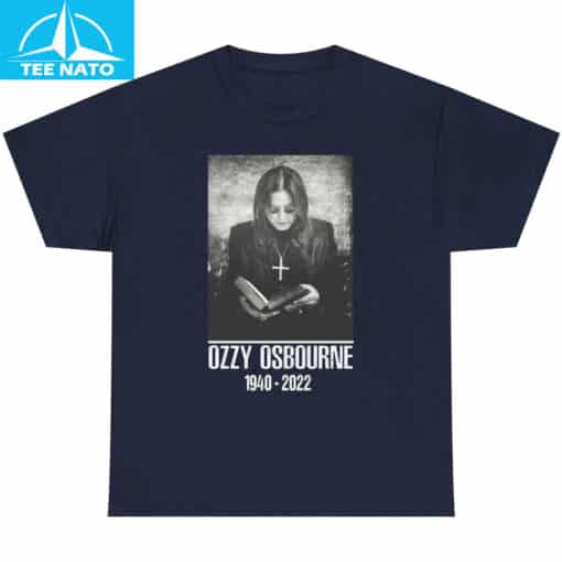 Ozzy Osbourne Retro Rock Legend 1970–2025 Tribute Shirt - Image 3