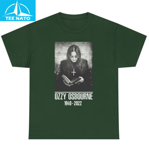 Ozzy Osbourne Retro Rock Legend 1970–2025 Tribute Shirt - Image 4