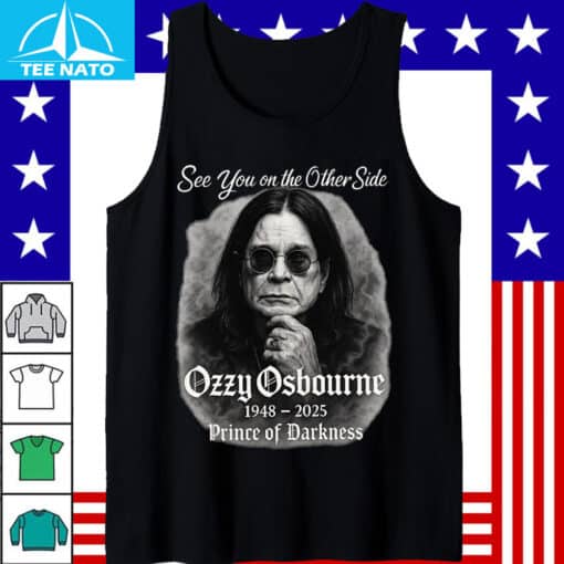 RIP Ozzy Osbourne The Prince of Darkness Shirt - Image 5