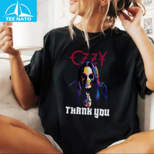 Ozzy Osbourne Thank you Rock Legend Tribute Shirt - Image 4