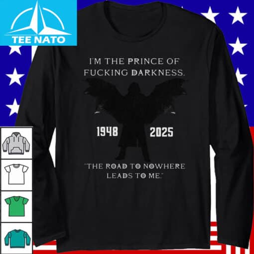 Ozzy Osbourne The Dark Maestro 1948–2025 Shirt - Image 4