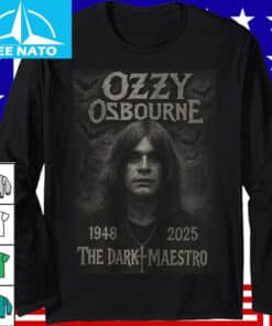 Ozzy Osbourne The Dark Maestro 1948–2025 Tribute Shirt2