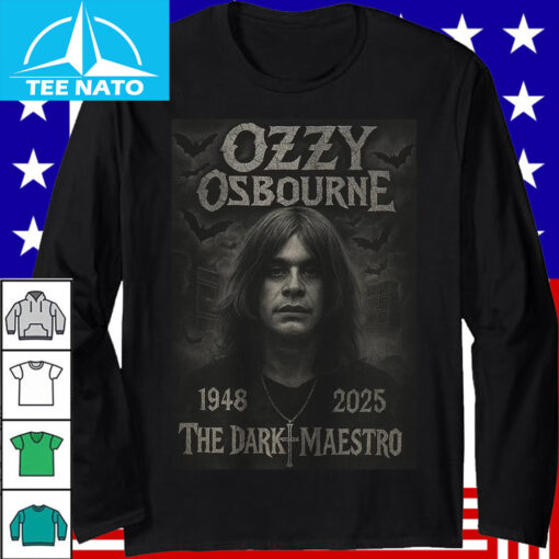 Ozzy Osbourne The Dark Maestro 1948–2025 Tribute Shirt - Image 3