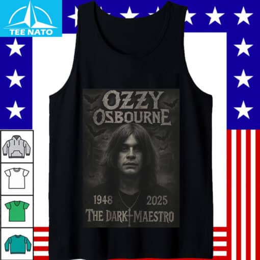 Ozzy Osbourne The Dark Maestro 1948–2025 Tribute Shirt - Image 5