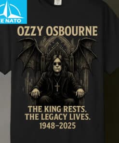 Ozzy Osbourne The King Rests 1948-2025 Shirt