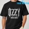 Ozzy Osbourne The Prince of Darkness 1948 2025 Rock Music Legend T Shirt 6