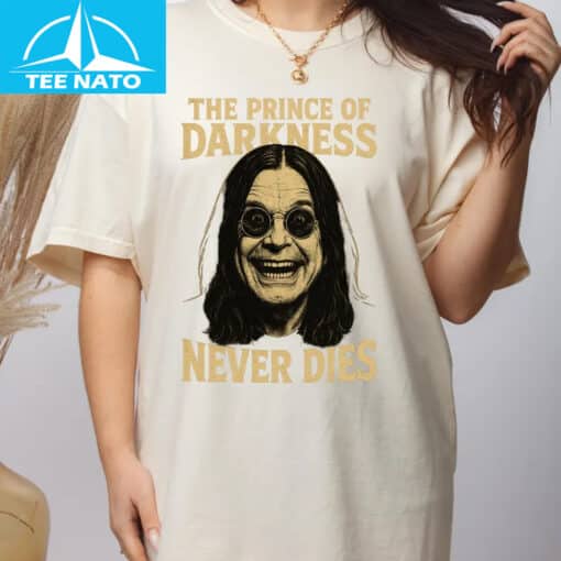 Ozzy Osbourne The Prince of Darkness Never Dies Shirt - Image 3