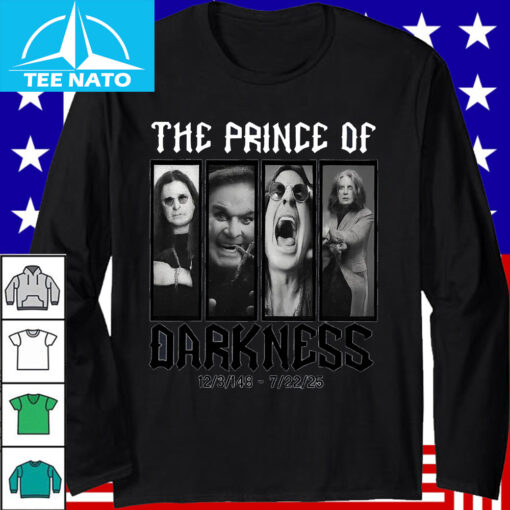Ozzy Osbourne The Prince of Darkness Shirt - Image 3
