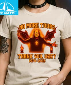 Ozzy Osbourne Tribute No More Tours 1970–2025 Shirt2