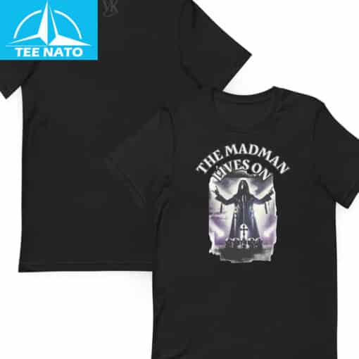 Ozzy Osbourne Tribute The Madman Lives On Shirt - Image 3