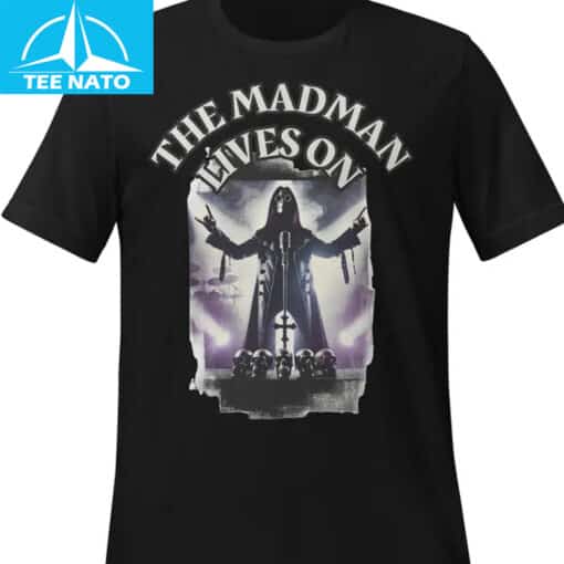Ozzy Osbourne Tribute The Madman Lives On Shirt - Image 4