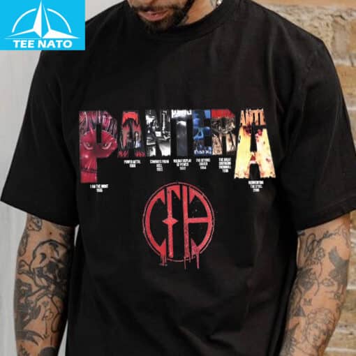 Pantera Albums History Graphic Shirt