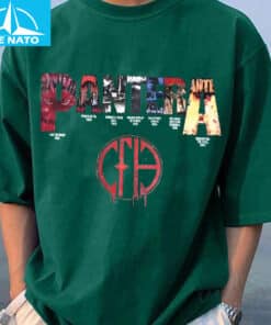 Pantera Albums History Graphic Shirt2