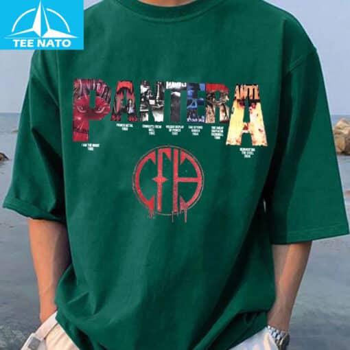 Pantera Albums History Graphic Shirt - Image 3
