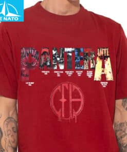 Pantera Albums History Graphic Shirt4