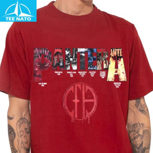 Pantera Albums History Graphic Shirt - Image 5