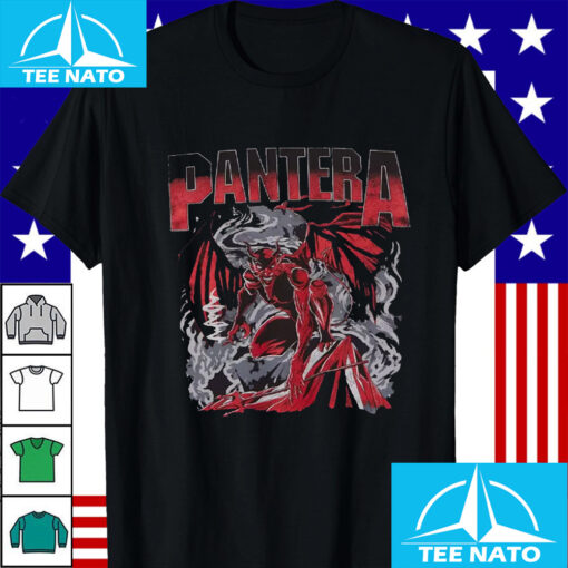 Pantera Devil Smoking Shirt - Image 3