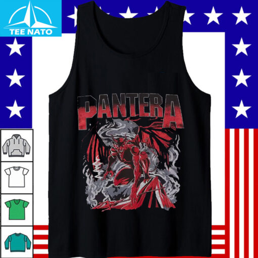 Pantera Devil Smoking Shirt - Image 2