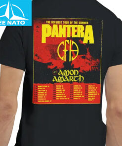 Pantera The Heaviest Tour Of The Summer Tour 2025 Shirt1