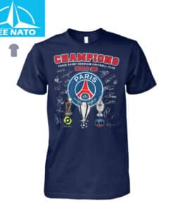 Paris Saint-Germain 2024-2025 Champions Football Club Shirt