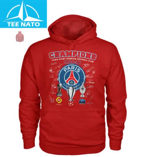 Paris Saint-Germain 2024-2025 Champions Football Club Shirt - Image 2