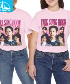Park Sung hoon Vintage Graphic Shirt2