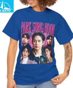 Park Sung hoon Vintage Graphic Shirt4