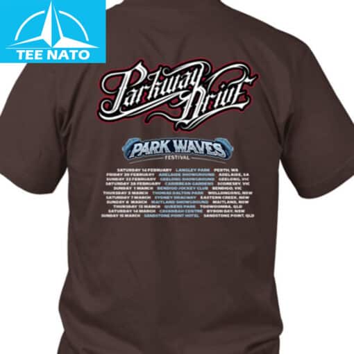 Parkway Drive Park Waves Festival 2026 Shirt - Image 3