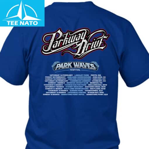 Parkway Drive Park Waves Festival 2026 Shirt - Image 4